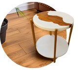Epoxy Resin Coffee Table