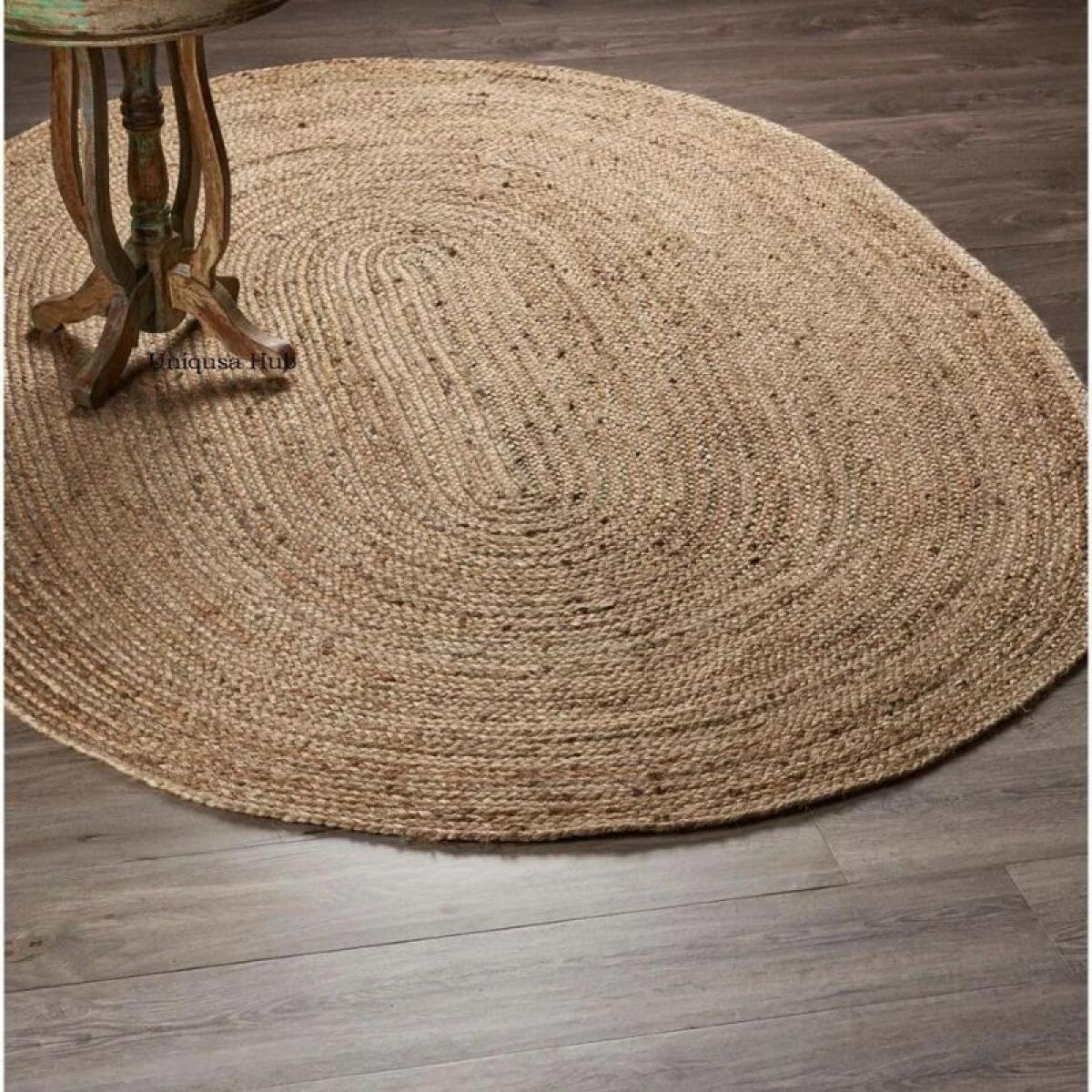 Elysian Oval Jute Rug