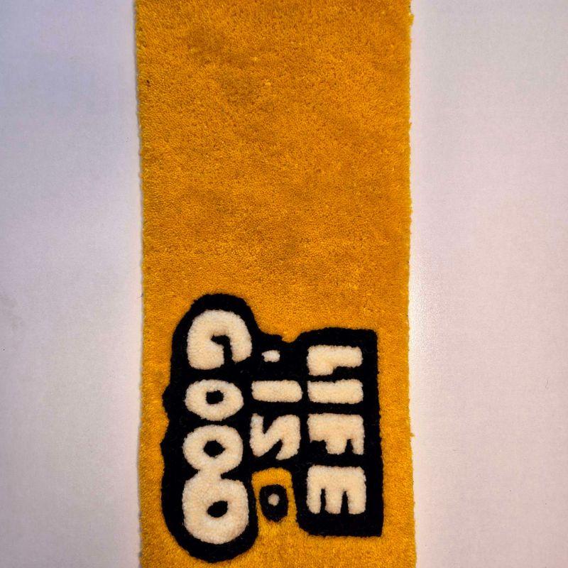 Life is Good Keyboard Rug