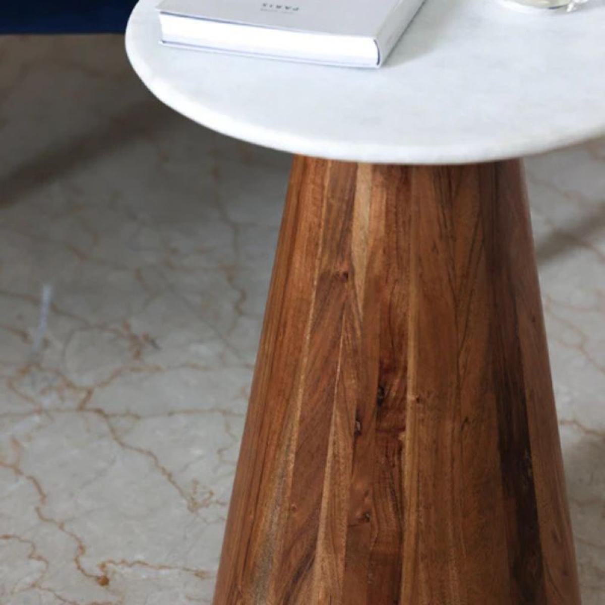 Nordic Marble Top Side Table