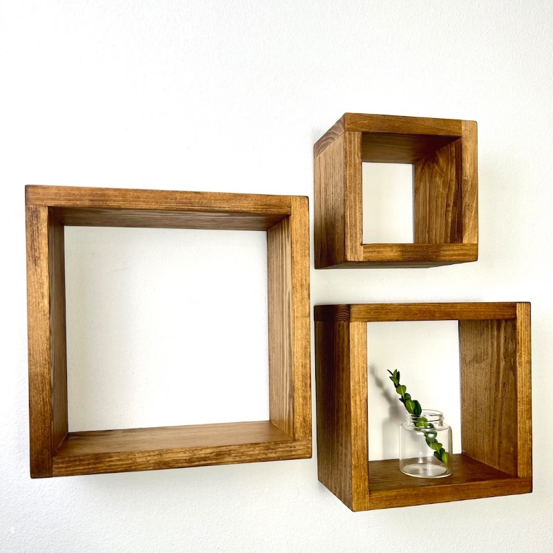 Box Shelves . wall Shelves .Set of 3 Shelves . | Shelf | Box Shelves . wall Shelves .Set of 3 Shelves .