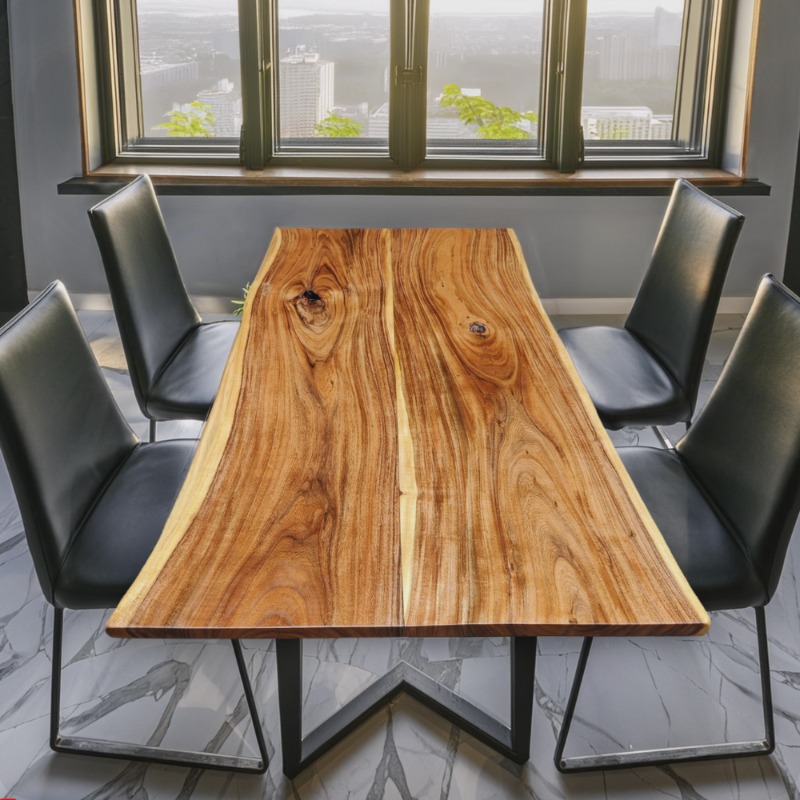 Wonder Solid Wood Dining Table | Solid Wood Dining Table | Wonder Solid Wood Dining Table