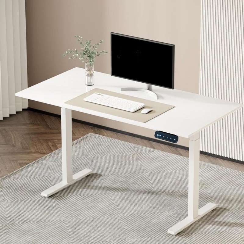 Electric Standing Computer Desk - Adjustable Height, Er...