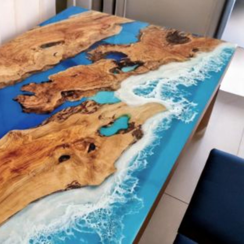 test | Epoxy Resin Dining Table | test